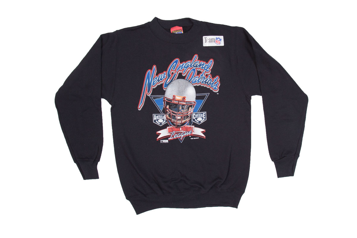 vintage new england patriots sweatshirt