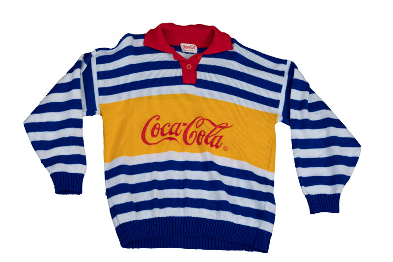 coca cola sweater vintage