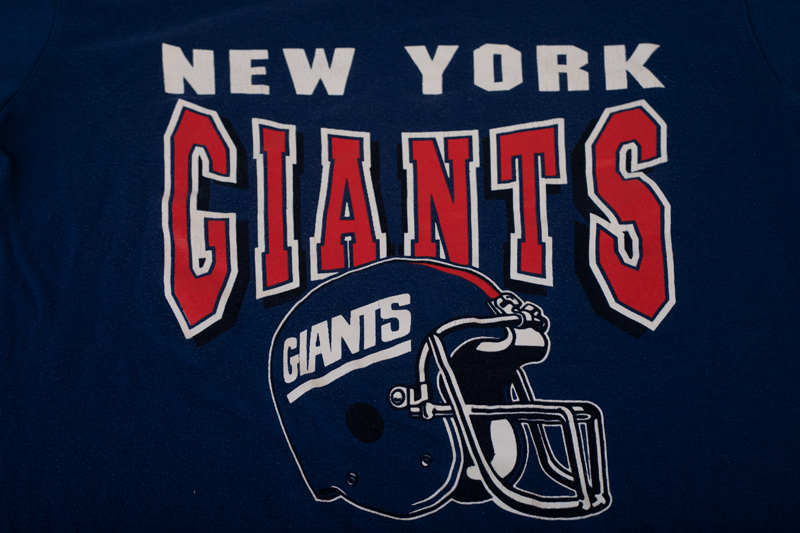 Pulp Vintage New York Giants 90s T Shirt, New York Giants Rugby Shirt